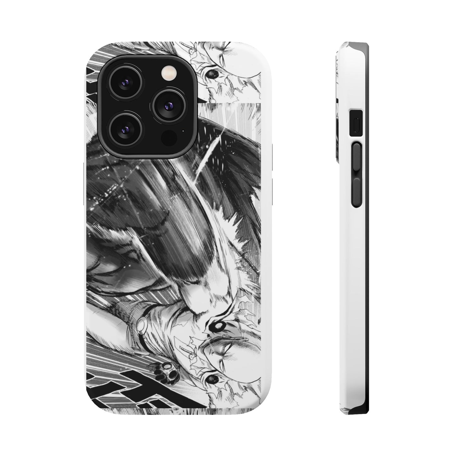 one punch Manga Panel Phone Case | Magnetic Impact-Resistant Case