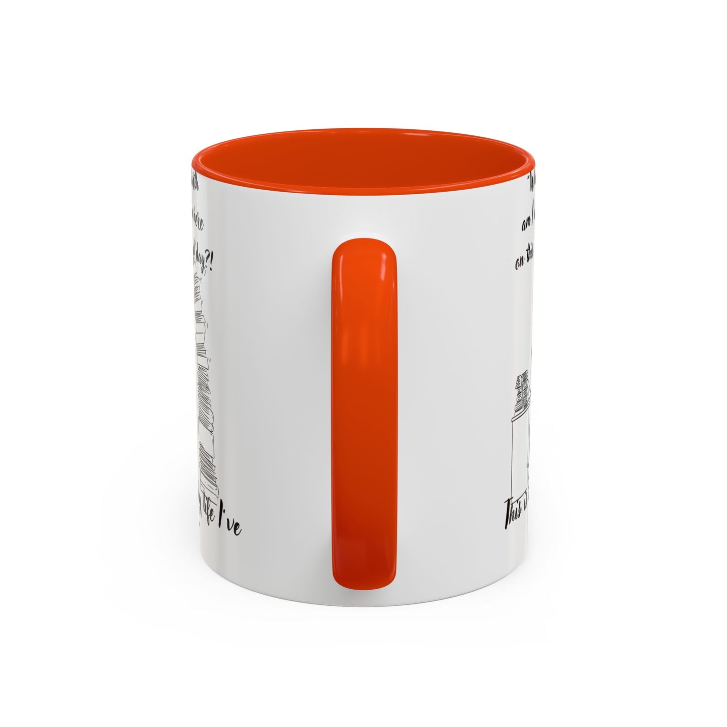 What am I doing here  Coffee Mug - Perfect for Writers, Students, and Book