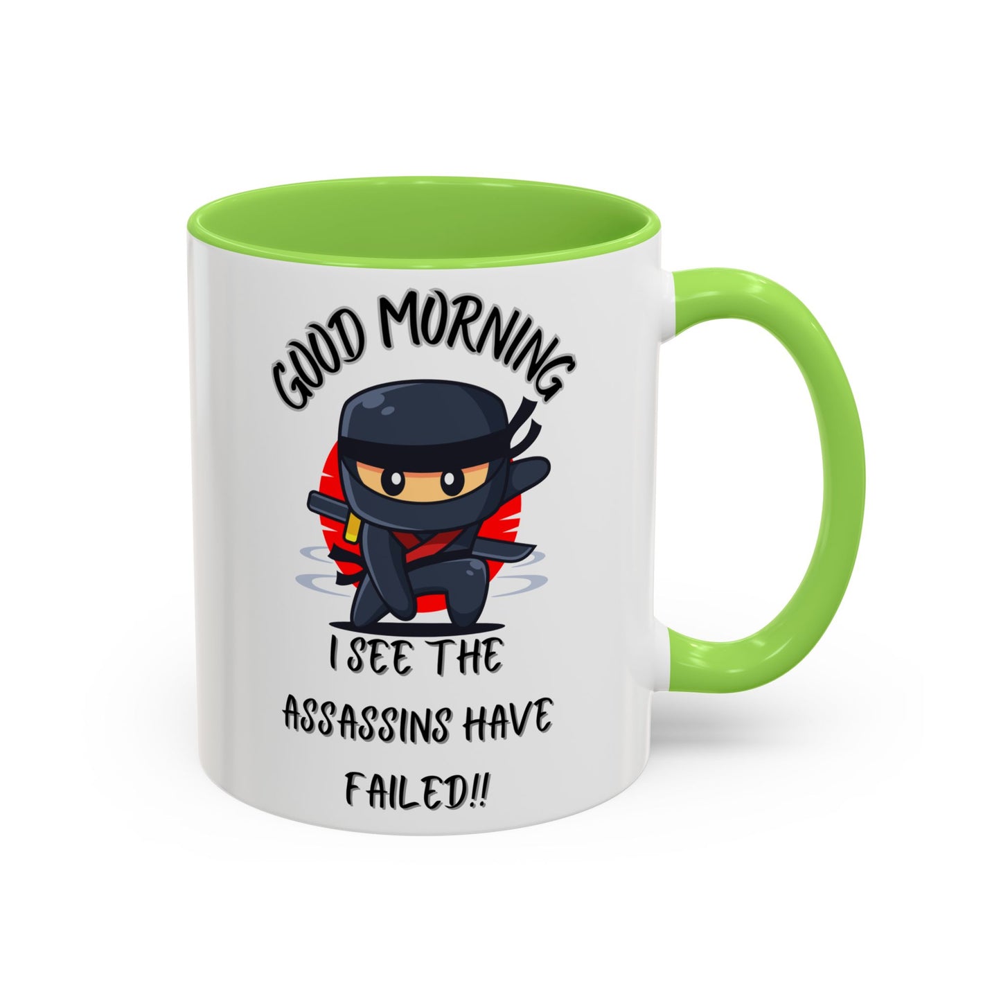 Colourful Assassins have failed Coffee Mug, 11oz15oz, Funny