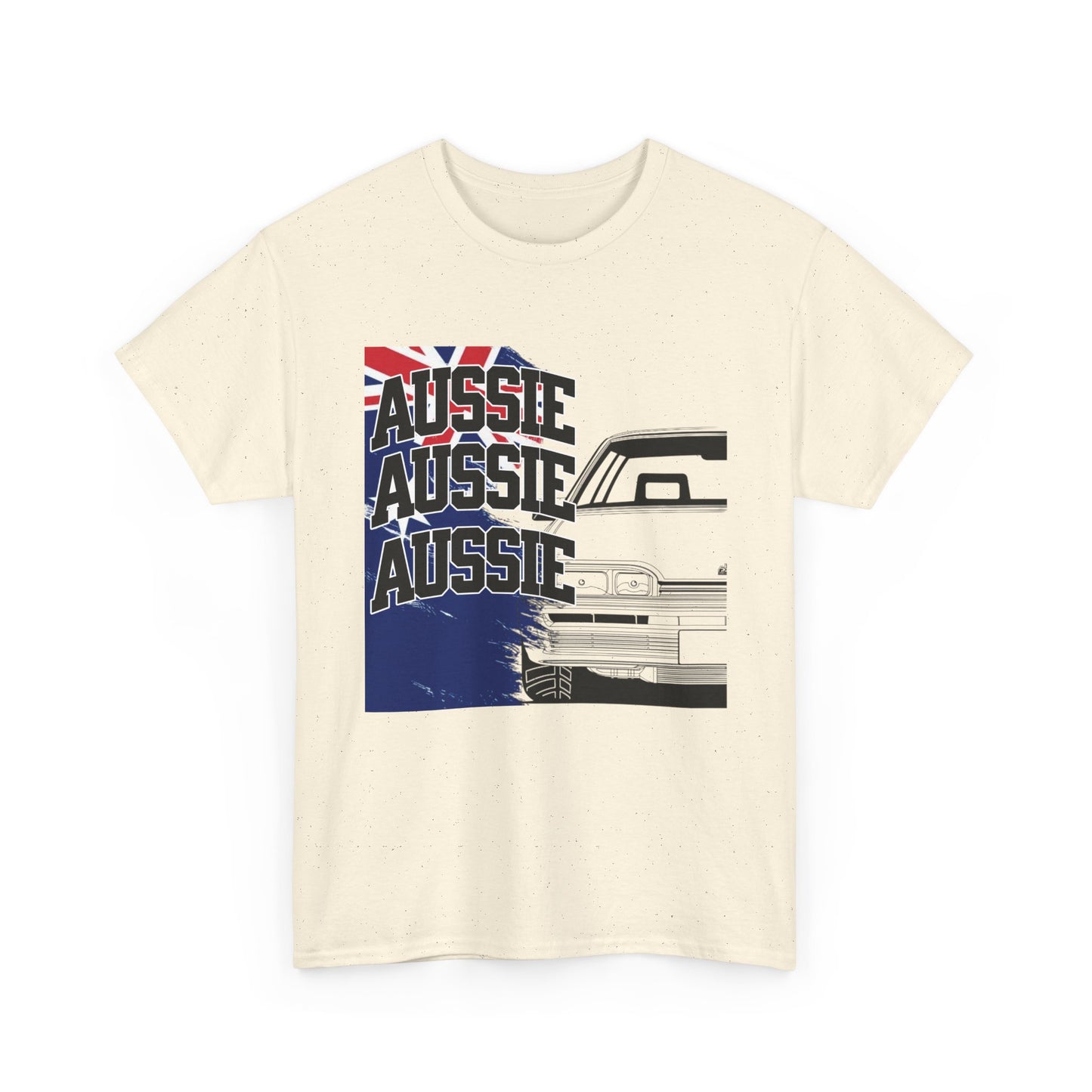 Aussie Aussie Aussie Tee — Australian Flag Retro Graphic T‑Shirt