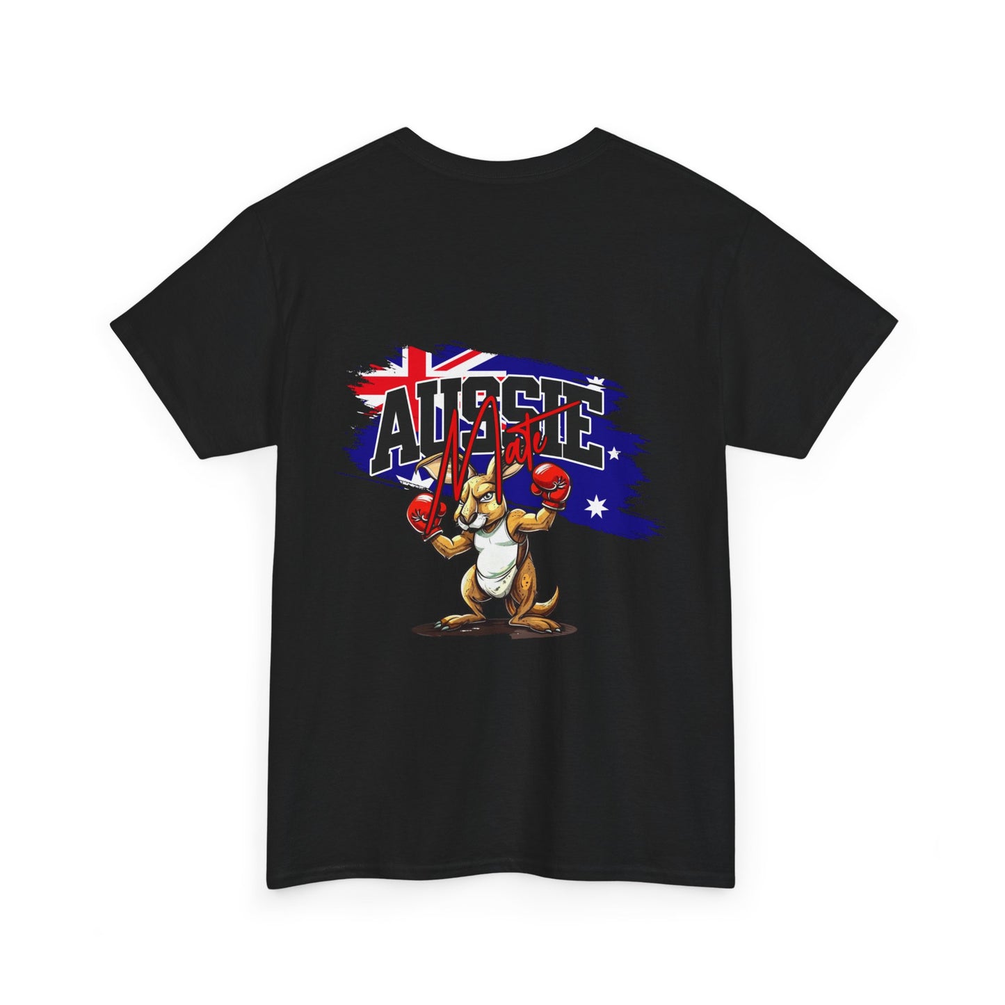 Aussie Boxing Kangaroo T-Shirt — Australia Flag Graphic Tee