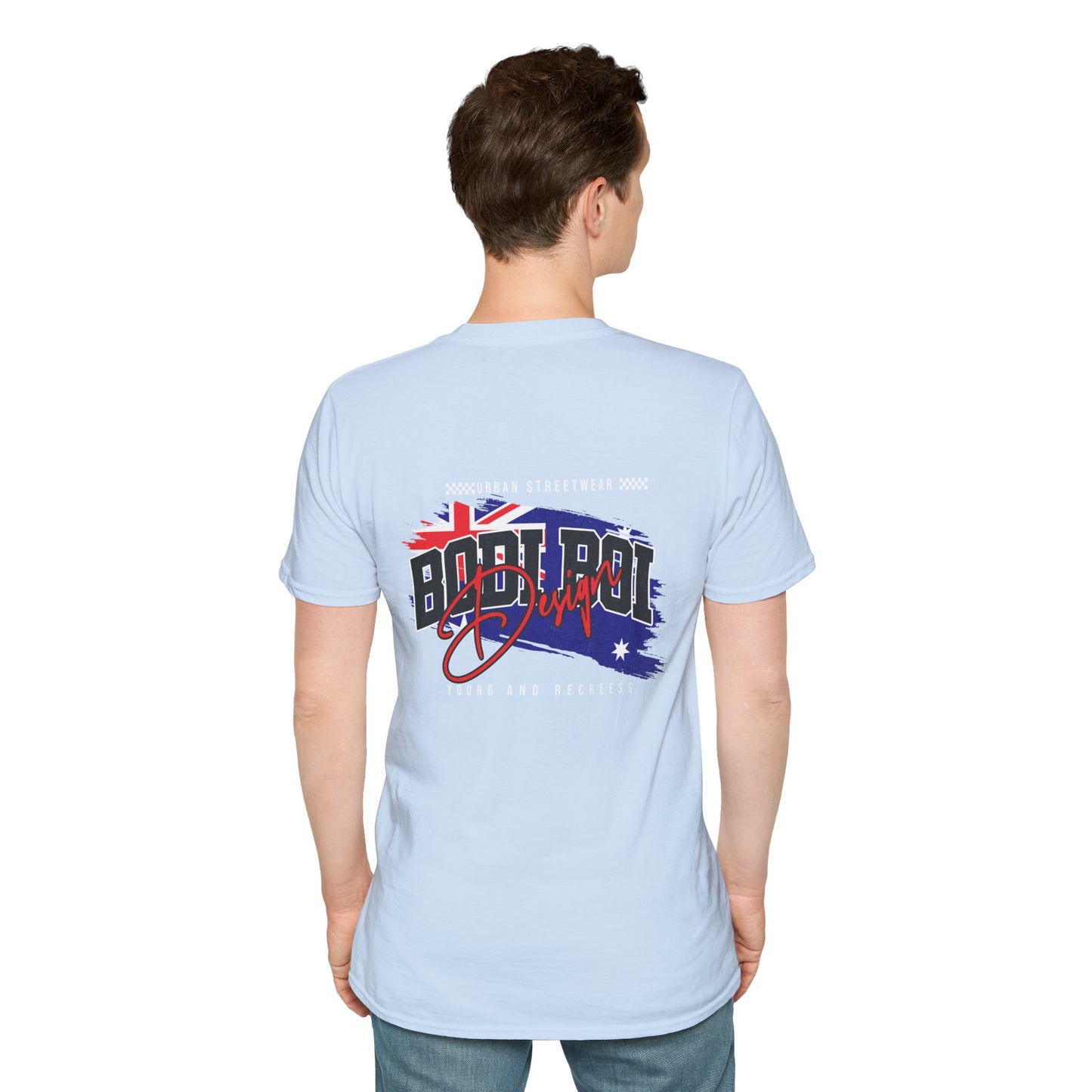 Bondi Beach T-Shirt — Australian Flag Surf Logo Tee