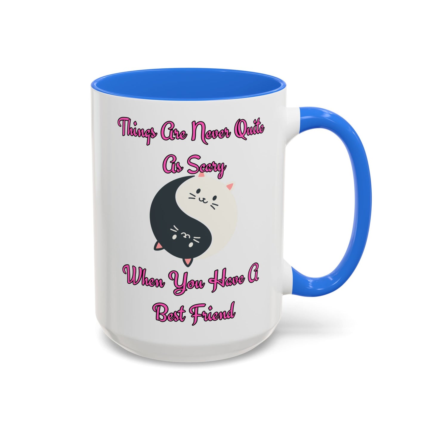 Cute Best Friend Coffee Mug | Colorful Ceramic Mug for Friendship | Gift for Besties, Birthdays, Friendship Day, Cute Mug