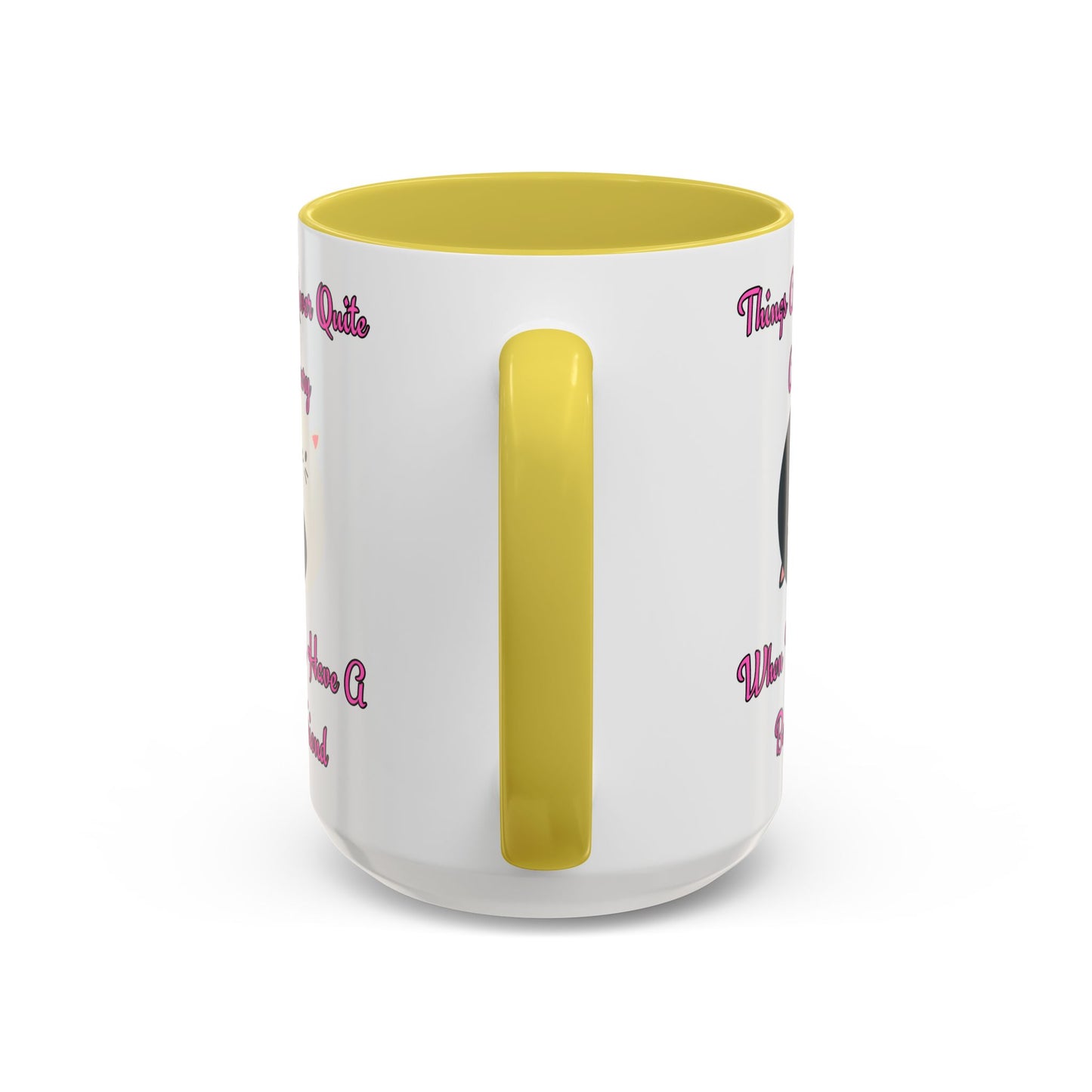 Cute Best Friend Coffee Mug Colorful Ceramic Mug for Friendship