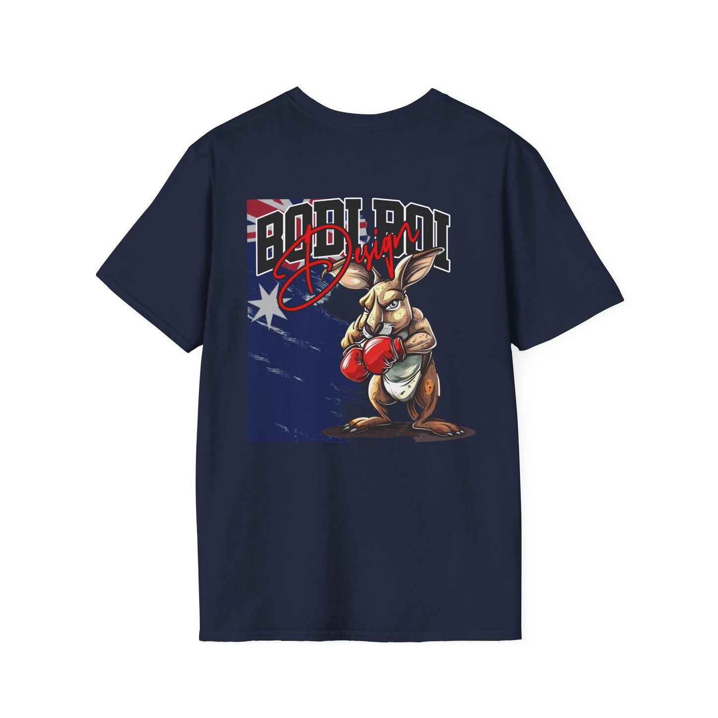 Boxing Kangaroo T-Shirt — 'Bop! Bop!' Aussie Boxing Graphic Tee