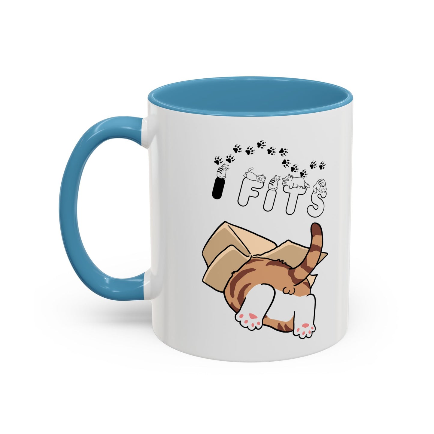Cat Lover's Accent Coffee Mug