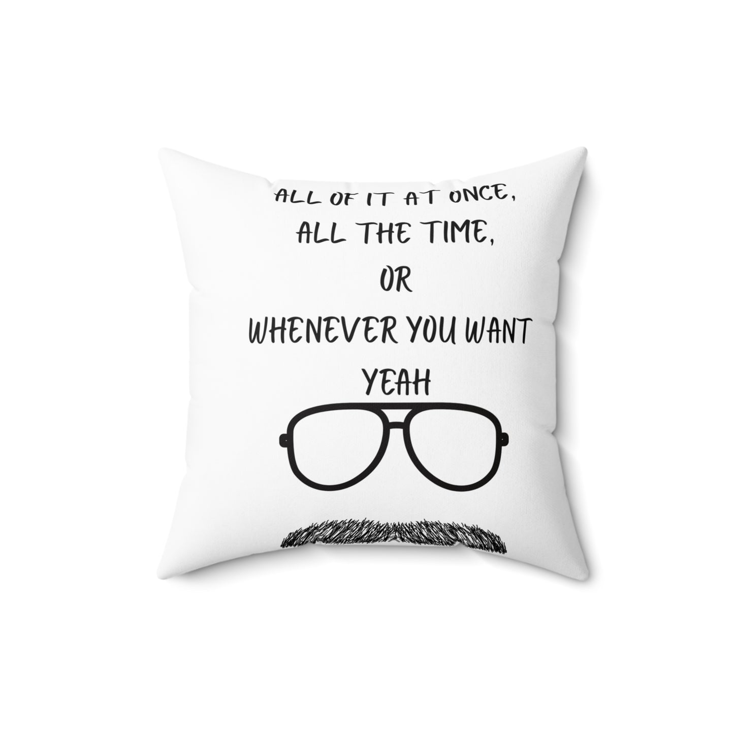 Birthday Do It Lady  Humor Square Pillow | Do It Lady! Funny Gift, Decorative Throw Pillow, Sofa Cushion, Birthday Decor, Gift for Her