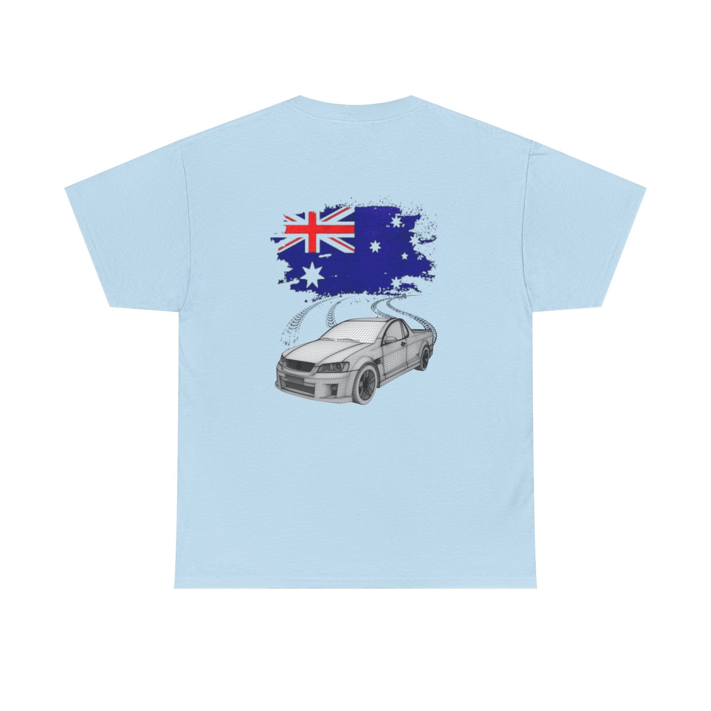 Aussie Car Lover Unisex Heavy Cotton Tee, Car Enthusiast T-Shirt, Aussie Pride Shirt, Automotive Gift, Casual Wear Tee