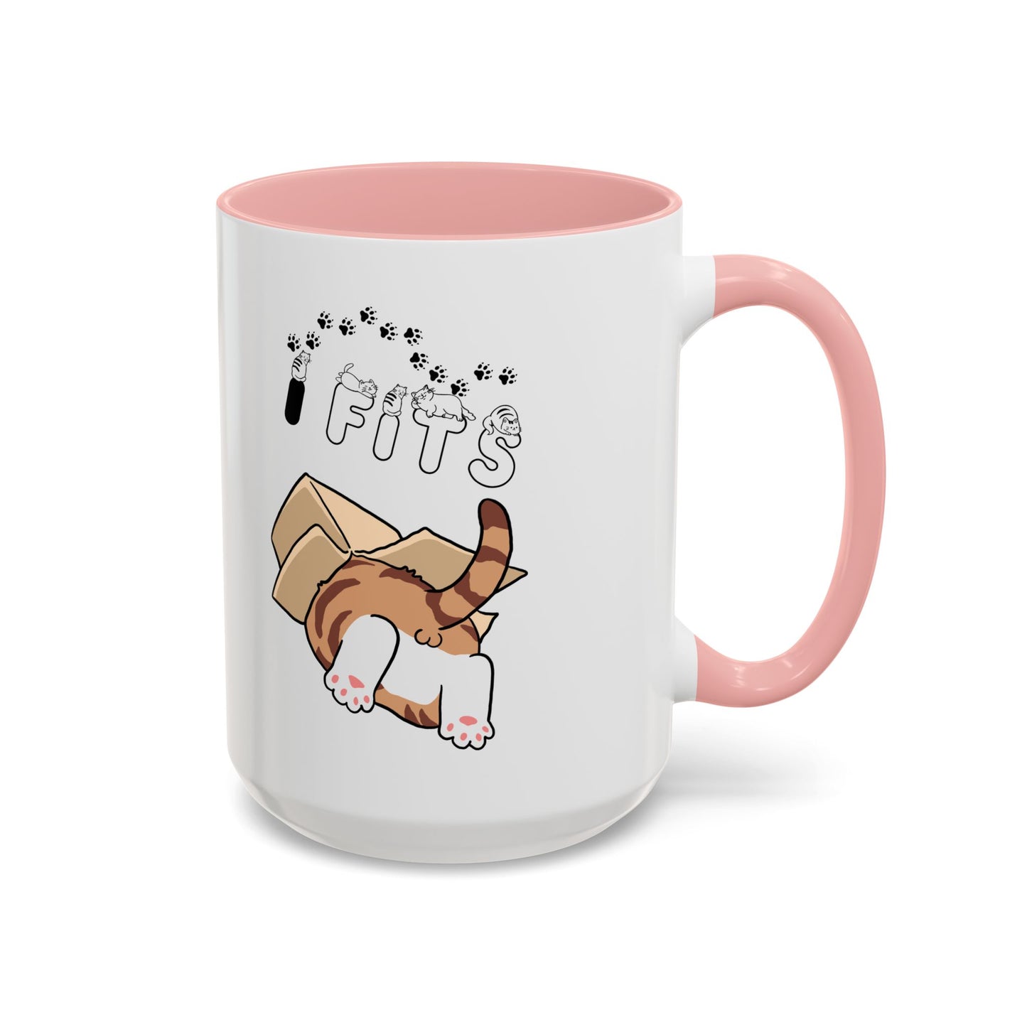 Cat Lover's Accent Coffee Mug