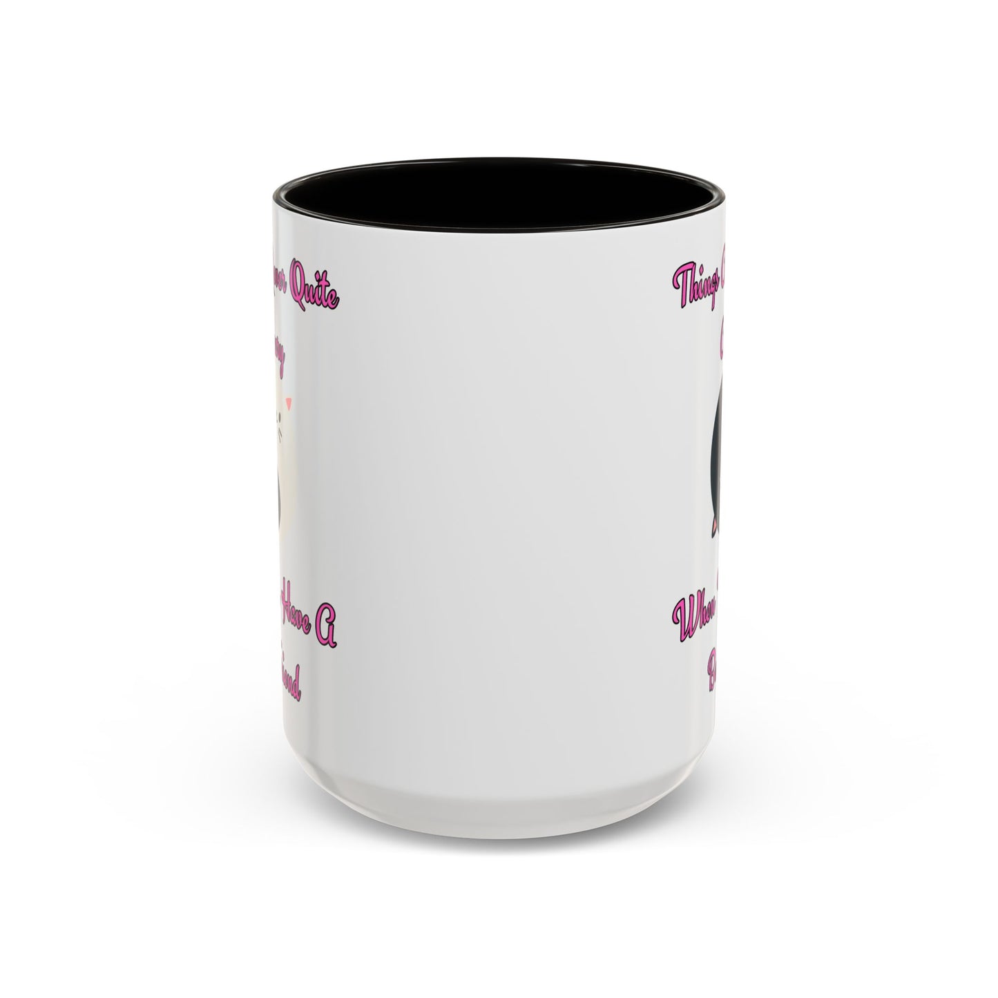 Cute Best Friend Coffee Mug Colorful Ceramic Mug for Friendship