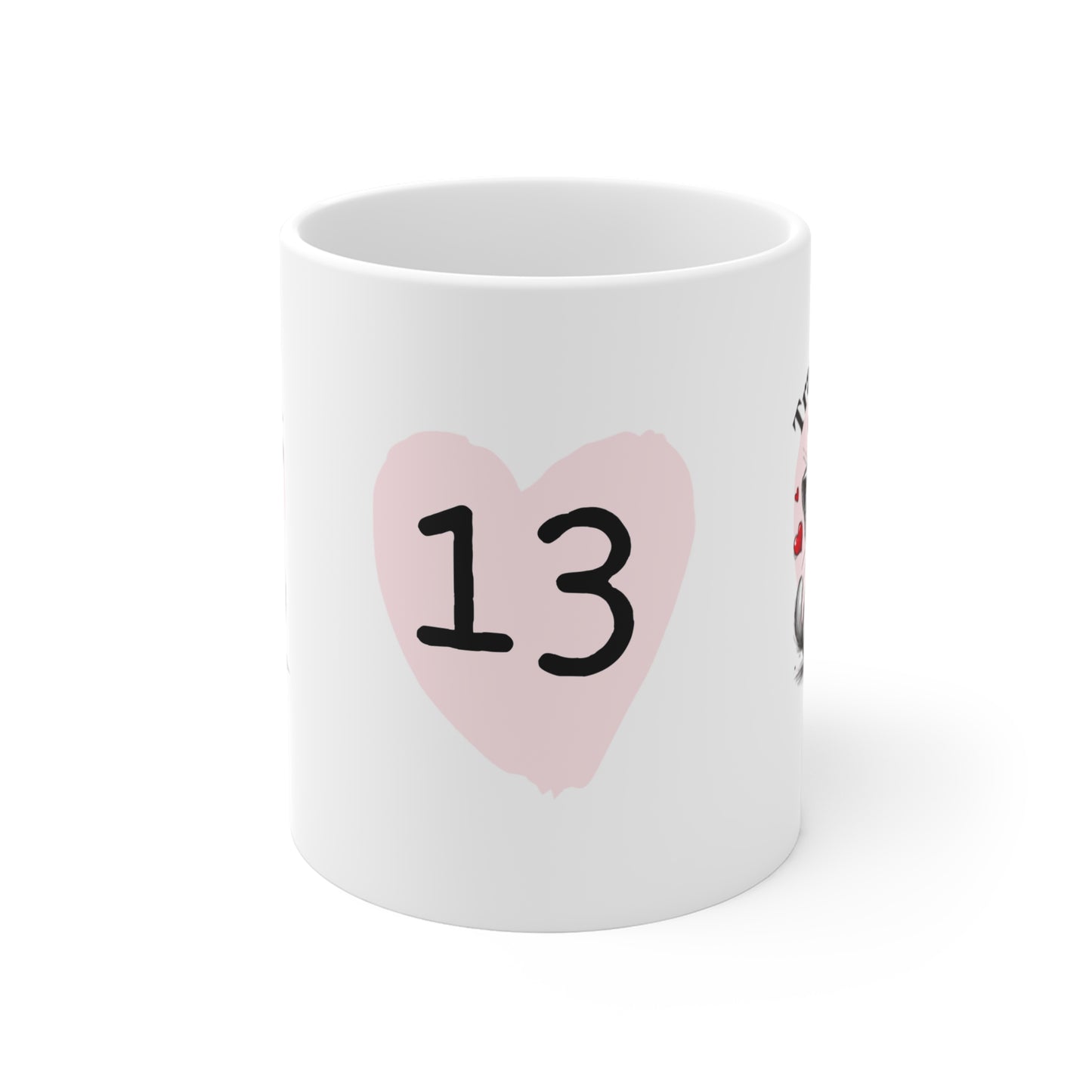 Cute Couple Cat Mug - Perfect Gift for Valentine's Day, Engagements